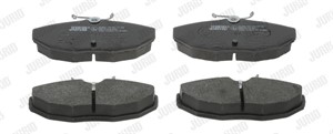 Bromsbeläggsats, Bakaxel, CHRYSLER,DAIMLER,DODGE,JAGUAR,LINCOLN, C2C22316, XR12436, XR8 12436, XR812436, XR848934, XW4ZA2200AA