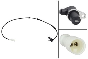 ABS-givare, Sensor, hjulvarvtal, Framaxel, Höger, ALFA ROMEO 145, 146, 155, GTV, SPIDER, FIAT COUPE, LANCIA DELTA II, 60577321, 60615270