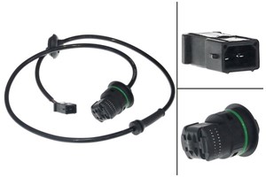 ABS-givare, Sensor, hjulvarvtal, Bakaxel höger, Bakaxel, båda sidor, AUDI A6 C5, A6 C5 Avant, 4B0 927 807