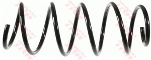 Spiralfjäder, Framaxel, SKODA FABIA I, FABIA Combi I, FABIA Sedan I, VW POLO, 6Q0 411 105 AF