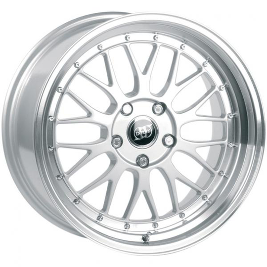 Infiny R1 Light Silver Polished Lip 7/16 5/112 ET40 B73.1