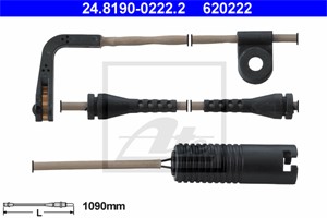 Varningssensor, bromsbeläggslitage, Bakaxel, BMW 5 Touring [E39], 34 35 1 163 207