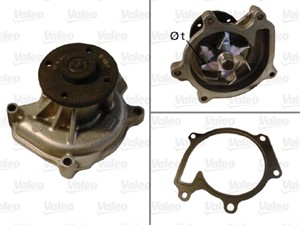 Vattenpump, TOYOTA YARIS, 1610009140, 16100-09140, 1610009141, 16100-09141, 1610029125, 16100-29125