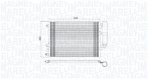 Kondensor, klimatanläggning, DACIA,RENAULT, 6001550660, 8200090213, 8200241088, 8200513983