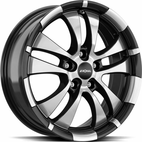 Ronal R59 Jet Black Front Cut 7,5/18 5/105 ET42 B56.6