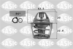 Termostat, kylvätska, CITROËN,FIAT,PEUGEOT, 133765, 5454410, 5495311, 95495311