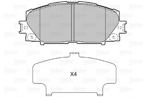 Bromsbeläggsats, Framaxel, DAIHATSU CHARADE VIII, TOYOTA PRIUS C, YARIS, YARIS / VIOS Sedan, 04465-52200, 04465-52260, 04465-74040, 3501