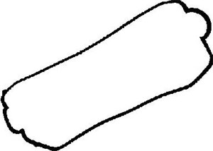 Packning, vippkåpa, HONDA, 12341-PM3-000, 12341-PM6-010