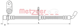 Bromsslang, Bak, Höger, SUBARU FORESTER, 26591SC000, 26591SC001