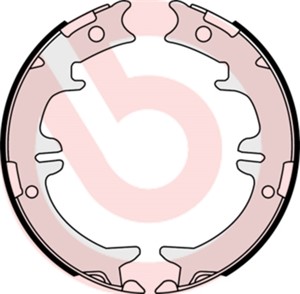 Bromsbackar, sats, Bakaxel, LEXUS,MITSUBISHI,TOYOTA, 4654028010, 4654028020, 4654044010, 4654048010, 4654048020, 4654050010, 4655008010,
