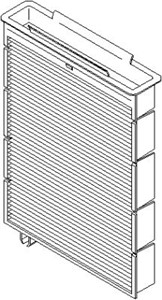 Kupefilter, RENAULT MEGANE II, MEGANE Coupé-Cabriolet II, MEGANE Kombi II, MEGANE Sedan II, 7701 064 235