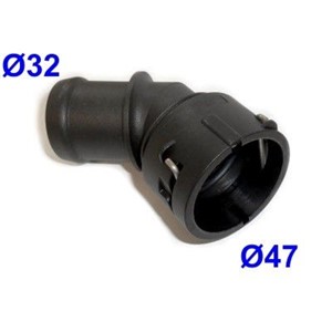 Rördel, motorkylning, AUDI,SEAT,SKODA,VW, 1J0122291