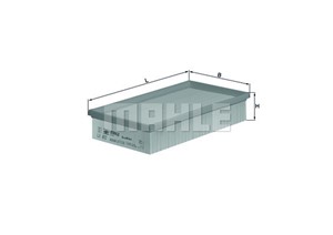 Luftfilter, SAAB 900 II, 900 Cabriolet I, 900 Cabriolet II, 900 Coupé II, 9-3, 9-3 Cabriolet, 04236030, 4236030, 4236060