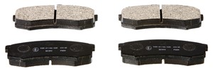 Bromsbeläggsats, Bakaxel, MITSUBISHI,TOYOTA, 0446560010, 0446660010, 0446660020, 0446660050, 0446660060, 0446660080, 0446660090, 0446660