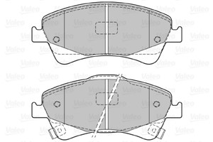 Bromsbeläggsats, Framaxel, TOYOTA AURIS, AURIS Kombi, AVENSIS Kombi, AVENSIS Sedan, COROLLA Sedan, VERSO, 04465-02280, 04465-0F010, 0446
