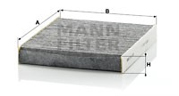 Kupefilter, SUBARU IMPREZA Coupé, IMPREZA Halvkombi, IMPREZA Kombi, IMPREZA Sedan, G3210-FE000