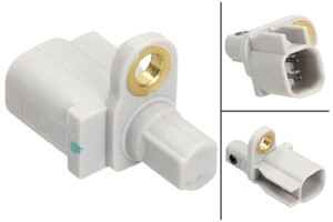 ABS-givare, Sensor, hjulvarvtal, Bakaxel, VOLVO C70 Cabriolet II, S40 II, S60 II, S80 II, V50, V60 I, V70 III, XC60 SUV I, XC70 II, 3074