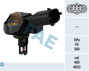 Sensor, insugstryck, MERCEDES-BENZ, 000 261 03 83, 004 153 18 28, A 004 153 18 28