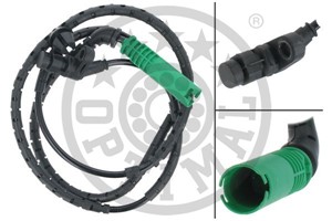 ABS-givare, Sensor, hjulvarvtal, Bakaxel, båda sidor, LAND ROVER RANGE ROVER III, 6H4213D714BA, SSF500021