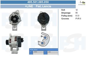 Generator, ALFA ROMEO,FIAT,LANCIA, 46448434, 46763532, 60812713, 60816047, 71721172
