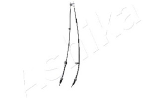 Vajer, parkeringsbroms, Bak, MAZDA 2, D65144400E, D65144400G, D65144400H, D65144400J