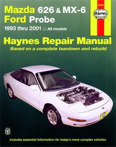 Haynes Reparationshandbok, Mazda 626, MX-6 & Ford Probe, Universal