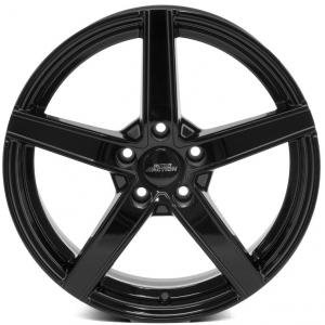 Inter Action 2 Sky Gloss Black 6.5x16 4/100 ET38 B67.1