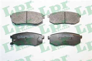 Bromsbeläggsats, Bakaxel, HYUNDAI GALLOPER I, GALLOPER II, KIA JOICE, 53302M2A01, 58302M2A01
