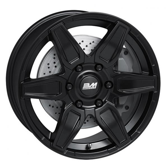 Bm Macho Matt Black 7/16 6/114.3 ET25 B66.1