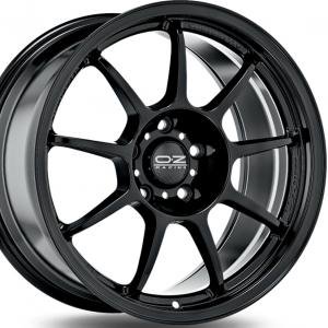 OZ Alleggerita HLT Gloss Black 7x16 4/100 ET42 B68