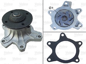 Vattenpump, MINI MINI, TOYOTA AURIS, COROLLA, COROLLA Kombi, COROLLA Sedan, YARIS, 11 51 7 790 871, 11517790871, 1610039395, 16100-39395