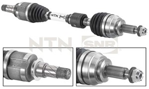 Drivaxel, framaxel vänster, RENAULT MEGANE Grandtour IV, MEGANE Halvkombi IV, 391014001R