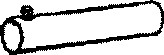 Ändrör, avgassystem, Bak, VOLVO 850, 850 Kombi, C70 Cabriolet I, C70 Coupé I, S70, V70 I, 3528183, 53548502, 77 01 054 373, 77 01 204 81