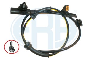 ABS-givare, Sensor, hjulvarvtal, Fram, höger eller vänster, CITROËN C1, PEUGEOT 107, TOYOTA AYGO, 4545 E1, 89542-0H010