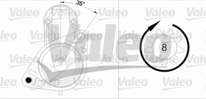 Startmotor, NISSAN MICRA II, MICRA III, MICRA C+C III, NOTE, SUBARU LEONE III, LEONE / LOYALE Coupé, LEONE Kombi III, 23300AX000, 23300-