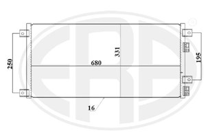 Kondensor, klimatanläggning, IVECO DAILY Buss IV, DAILY Flak/chassi III, DAILY Flak/chassi IV, DAILY Skåp III, DAILY Skåp IV, 504022601