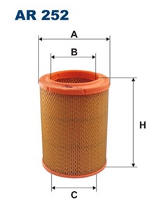 Luftfilter, DACIA 1210, 1300, 1300 Kombi, 1310 Kombi, 1310 Sedan, 1325, 1410 Kombi, 1410 Sedan, 0224785, 08 60 038 900, 095-008-0147, 14