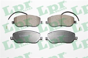 Bromsbeläggsats, Framaxel, CITROËN,FIAT,LANCIA,PEUGEOT, 425220, 425231, 425457, 71772213, 77362236, 77363956, 77364447, 77366761, 994955