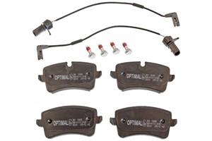 Bromsbeläggsats, Bakaxel, AUDI A8 D4, 4H0 698 451 C, 4H0 698 451 D, 89425 20380