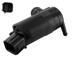 Spolarpump, HYUNDAI ACCENT Sedan II, i10 I, KIA PICANTO, 985101F000, 98510-25000, 98510-25-000, 98510-3L000