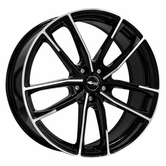 Brock B38 Black Polished 8/19 5/120 ET34 B72.6