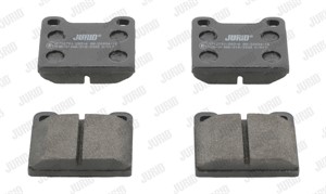 Bromsbeläggsats, Bakaxel, Framaxel, ALFA ROMEO,AUDI,BMW,FORD,MASERATI,MERCEDES-BENZ,OPEL,PORSCHE,SAAB,TALBOT,VAUXHALL,VOLVO,VW, 0.709.41