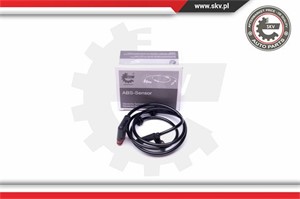 ABS-givare, Sensor, hjulvarvtal, Tvåsidig, MERCEDES-BENZ C-KLASS [W204], C-KLASS Coupé [C204], C-KLASS T-Model [S204], 2045400317, 20490