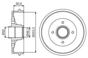 Bromstrumma, Bakaxel, DACIA LOGAN, SANDERO, RENAULT CLIO II, 43 20 232 59R, 82 00 243 735