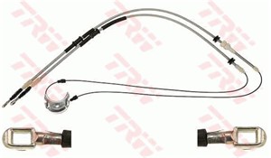 Vajer, parkeringsbroms, Bak, Höger, Vänster, FORD SCORPIO I, SCORPIO II, SCORPIO Sedan I, SCORPIO Turnier I, SCORPIO Turnier II, 6676649
