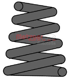Spiralfjäder, Bakaxel