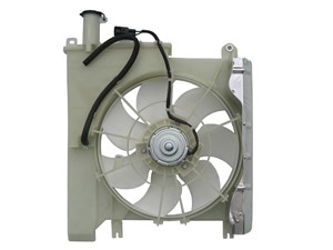 Fläkt, kylare, CITROËN C1, C1 II, PEUGEOT 107, 108, TOYOTA AYGO, 1253G9, 1308CE, 1611826080, 163628EA01, 16362-8EA01, 163630Q050, 16363-