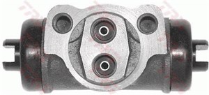Hjulcylinder, Bakaxel, Bakaxel vänster, Vänster, MITSUBISHI, MB238510, MB500484