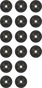 Packningssats, ventiler, DODGE,JEEP, 53021974AA (16x)