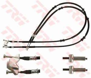 Vajer, parkeringsbroms, Bak, Höger bak, Vänster bak, Höger, Vänster, CHEVROLET,OPEL,VAUXHALL, 09118110, 09118111, 09118112, 09118113, 09